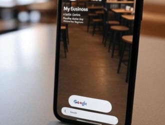 una captura de un perfil de Google My Business