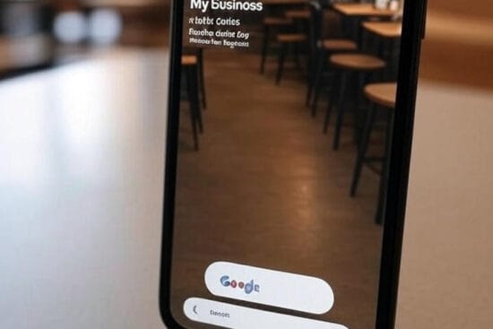 una captura de un perfil de Google My Business
