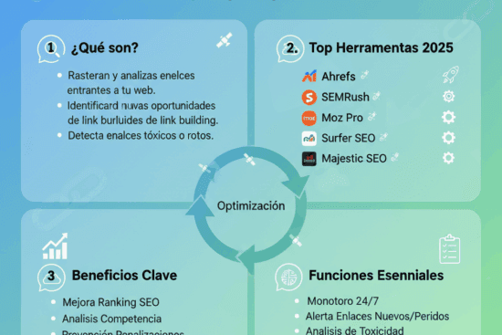 Herramientas de Monitoreo de Backlinks 2025: Guía Completa para Optimizar tu SEO