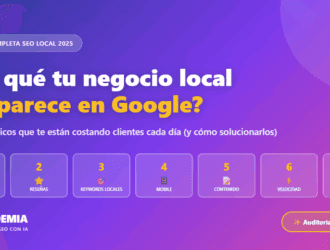 ¿Por qué tu egocio no aparece en google?