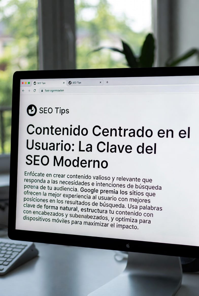 Contenido Centrado en el Usuario: La Clave del SEO Moderno