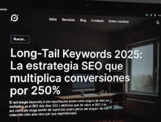 Long-Tail Keywords 2025: La estrategia SEO que multiplica conversiones por 250%