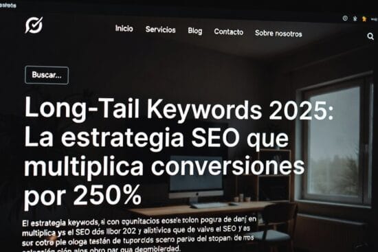 Long-Tail Keywords 2025: La estrategia SEO que multiplica conversiones por 250%