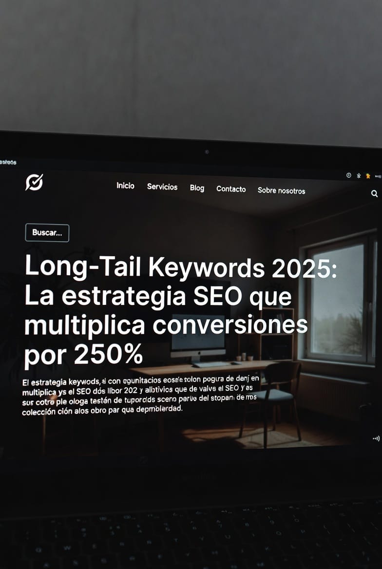 Long-Tail Keywords 2025: La estrategia SEO que multiplica conversiones por 250%