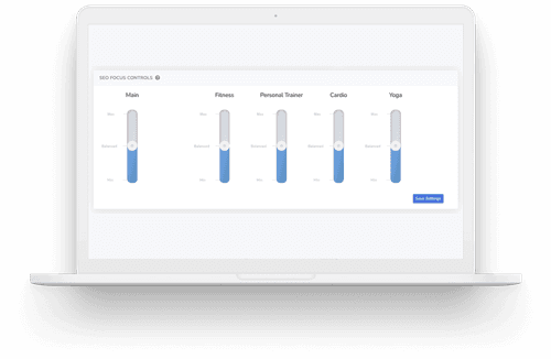 seo controls dashboard