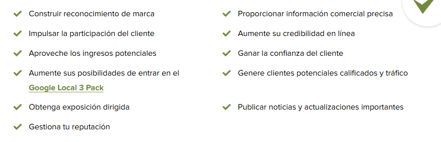 SEO local 5 optimizacion de Google My Business