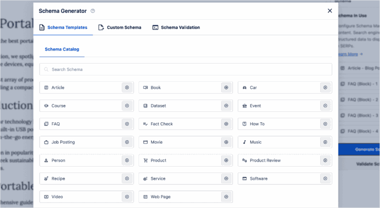 SEO para startups: 11 lecciones de mis más de 7 años como SEO 11 schema generator new 768x422 1