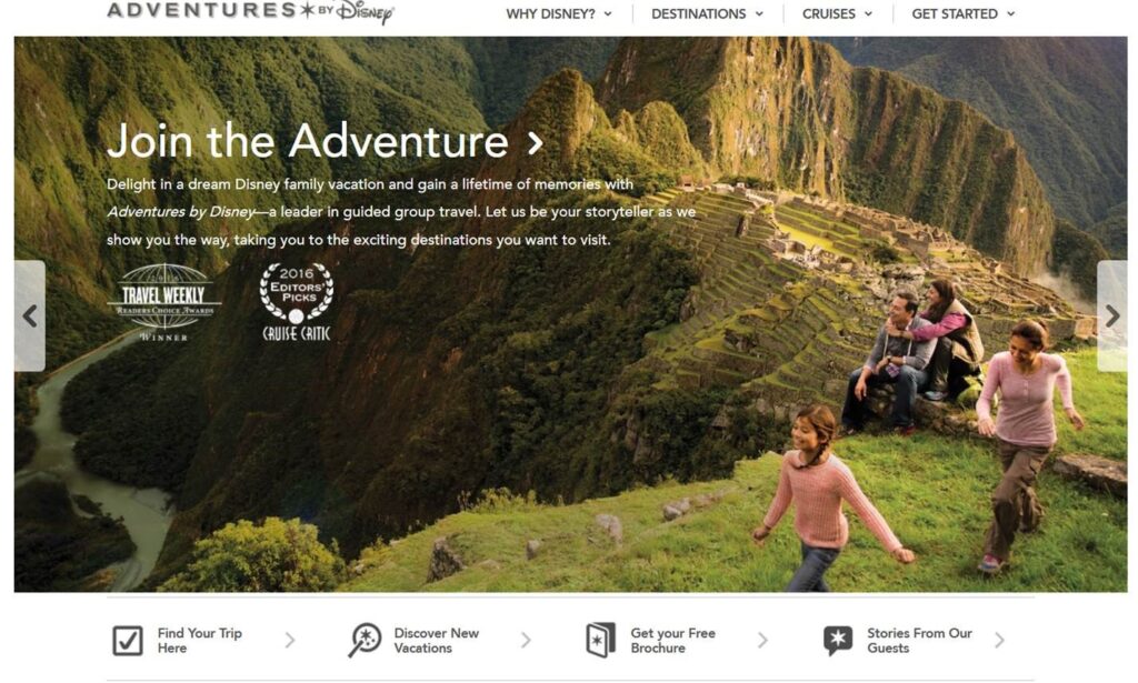Casos prácticos de inteligencia artificial para SEO para empresas medianas y grandes 17 Adventures by Disney